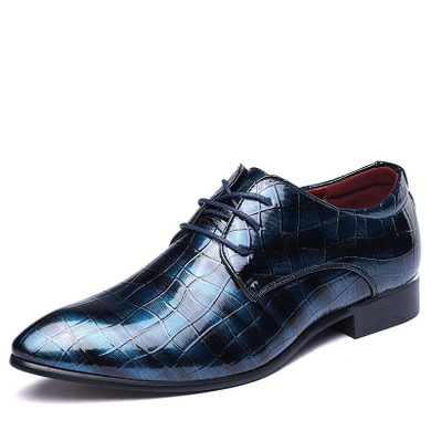 DADIJIER Business Dress Shoes Men oxford Flats Formal Shoes Brand men's shoes patent leather Italian luxury Wedding Zapato ST202