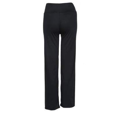D6li 2016 New Fashion Women Loose Long Culottes Brocade Pants Dress Wide Leg Pants Trouser June30