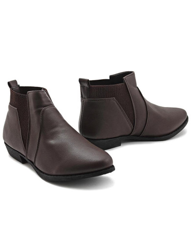 Ankle Boots - Brown