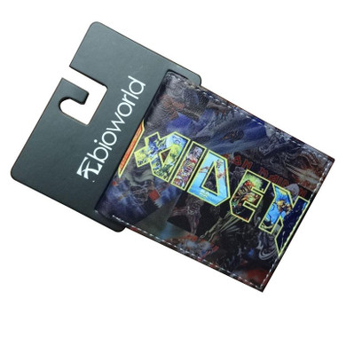 Anime Iron Maiden Printed Wallets PU Leather Short Purse carteira Gift Teenager Men Women Bags Casual Fashion Wallet