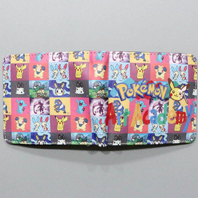 Anime Games Pokemon Sun Moon Cartoon Wallets Short Bifold Dollars Photo Coin Bolso Zipper Slot Men Woman Purse Boys Girls Gifts
