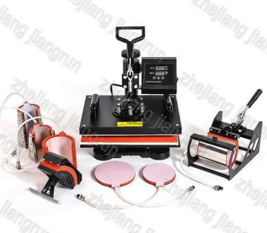 Advanced New Design 8 In 1 Combo Heat Press Machine,Sublimation/Heat Transfer Machine,Heat Press For Mug/Cap/T shirt /Phone case