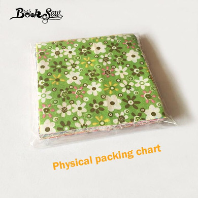 Booksew fabric stash cotton fabric charm packs patchwork fabric quilting tilda no repeat design tissue 50pieces 10cmx10cm