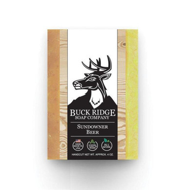 Buck Ridge Sundowner Beer Men's Handmade Soap