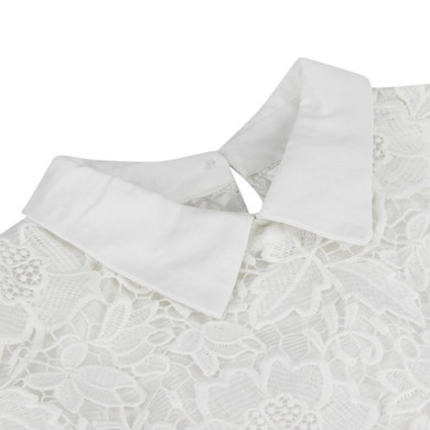 Blusas Women Blouses Casual Plus size Solid new Loose Long Sleeve Lace Korean Shirt Tops Cheap-Clothes-China blusa feminino C0