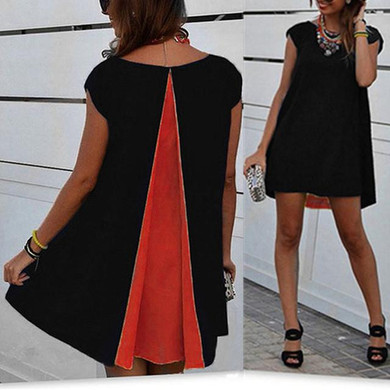 Blusas 2017 Summer New Fashion Women Lady O Neck Short Sleeve Patchwork Chiffon Blouse Shirts Casual Loose Party Long Tops