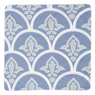 Blue Clementina Euro Sham