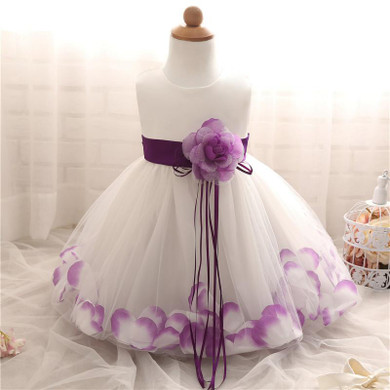 Pretty Baby Girl Wedding Dress Toddler Baptism Dresses For Baby Girl 1-2 Birthday Party Dress Floral Bebes Christening Gowns