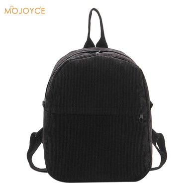 Preppy Chic Corduroy Backpack Women Shcool Bags for Teenager Girls Shoulder Preppy Backpack Rucksacks Travel Mochila Rucksack