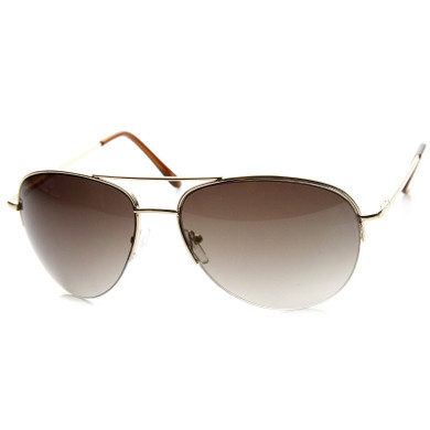 Premium Aviator Sunglasses Spring Hinges 8952