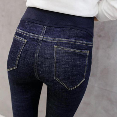 Pregnant women clothes stretch jeans pregnant women pregnant women trousers tight waist jeans women premama pregnant clothes