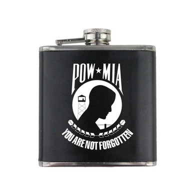 POW-MIA 6 oz. Flask with Wrap
