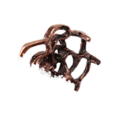 M MISM Retro Rose Hair Claw Clip with Rhinestone Hair clips Hair Accessories for Women crab for hair G372