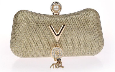 LUXY MOON Women Evening Bags Fashion Tassel Lady Diamond Clutch Chain Shoulder Bag Small Purse Messenger Bag Handbags ZD739