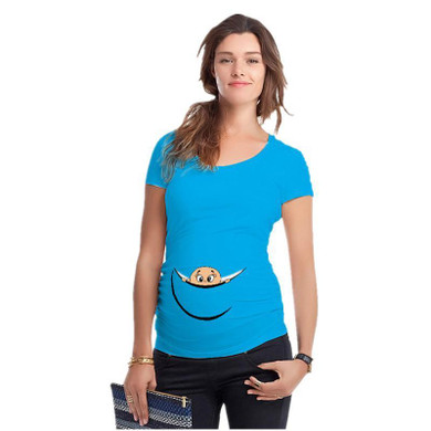 Maternity Funny Baby Loading T Shirts Pregnant Women T Shirt Clothes Tops Tees Pregnancy Wear Clothing