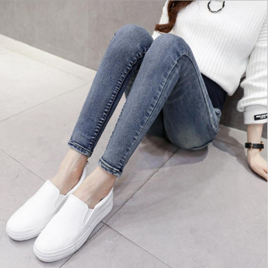 Maternity clothes autumn and winter jeans pregnant women feet pencil elastic waist maternity pants embarazada pregnant clothes Maternity clothes autumn and winter jeans pregnant women feet pencil elastic waist maternity pants embarazada pregnant clothes