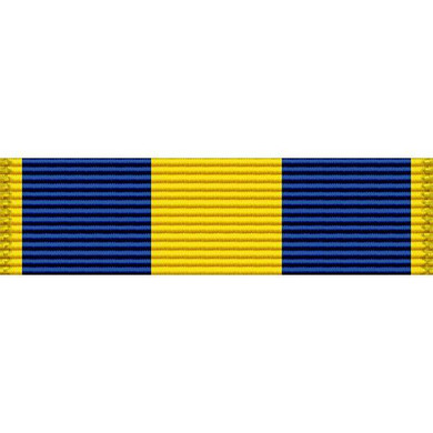 Massachusetts National Guard Humanitarian Service Thin Ribbon