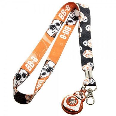 Star Wars 7 BB8 Lanyard Key Chain