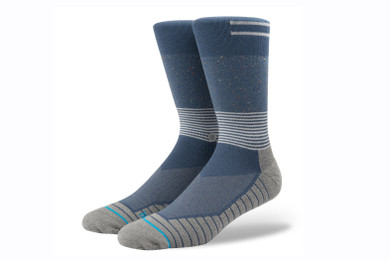 Stance Premium Topstitch Alcala Socks - Navy