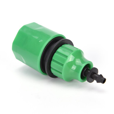 2017 NEW Fast Coupling Adapter Drip Tape For Irrigation Hose Connector With 1/4 "barbed Connector Garden Irrigation Garden Tools
