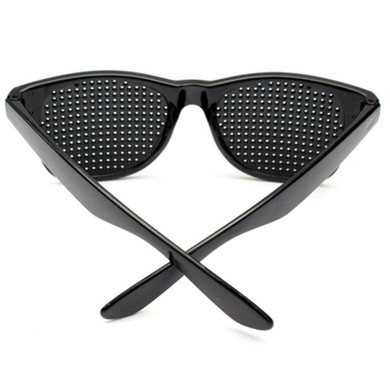 Anti-myopia Pinhole Glasses women men Pin hole Sunglasses Eye Exercise Eyesight Improve Natural Healing vision Care Eyeglasses