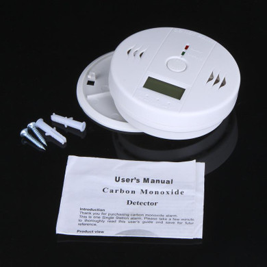 High Sensitive LCD Display Carbon Monoxide Detector Gas Sensor Alarm Fire Alarm CO Poisoning Monitor CO Detector Home Security