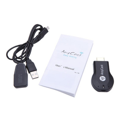 HD 1080P AnyCast M2 Plus Airplay Wifi Display TV Dongle Receiver DLNA Easy Sharing Mini TV Stick for Android IOS WINDOWS