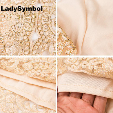 LadySymbol Elegant Golden Jumpsuit Rompers Women Summer Lace Casual Backless Halter Gauze Metallic Party Sexy Beach Playsuits