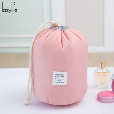 LAZYLIFE Beautician Necessarie Vanity Pouch Necessaire Trip Beauty Women Travel Toiletry Kit Make Up Makeup Case Cosmetic Bag