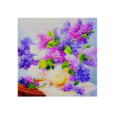 Lavender Flower Diamond Painting Cross Stitch Embroidery Rhinestones Moasic Pasted DIY Arts For Living Room Home Decoration 2017