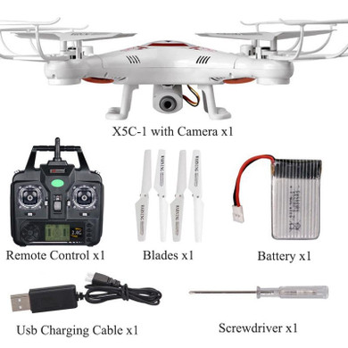 Drone with optional HD Camera X5C-1 RC Helicopter Quadrocopter Remote Control Toys Professional 4CH Quadcopter VS x5c x5 FSWB