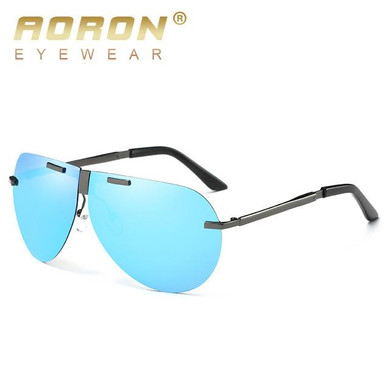 2017 AORON Brand Design Men Polarized Sunglasses Driving Goggles UV 400 Mirrored Foldable Glasses oculos de sol Eyewear A391 2017 AORON Brand Design Men Polarized Sunglasses Driving Goggles UV 400 Mirrored Foldable Glasses oculos de sol Eyewear A391