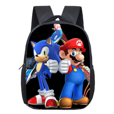 2017 Anime Super Mario Backpack Boys Girls School Bags Super Saiyan Backpack For Kids Daily Bags Bonnie Mario B Backpacks