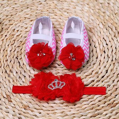 2016Vintage sapatinho de bebe para bebe sapato menina;girls booties;baby moccasins ;Flower baby Shoes headband set