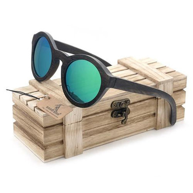 2016 wooden Sunglasses Bamboo brand sun glasses Vintage Wood Case Beach Sunglasses for Driving gafas de sol