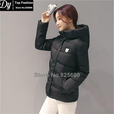 New Cotton Padded Winter Jackets For Women Fashion Slim Down Parka Women's Winter Jacket Coat H Female Waterproof Jacket