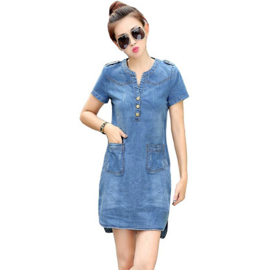 FREE OSTRICH Dresses Women Jeans Dress Summer Sexy Hip Denim Dress Casual Slim Bodycon Vestidos Plus Size Women Clothing De19 FREE OSTRICH Dresses Women Jeans Dress Summer Sexy Hip Denim Dress Casual Slim Bodycon Vestidos Plus Size Women Clothing De19
