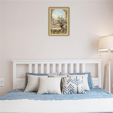 Frameless Landscape Wall Decor DIY Oil Painting By Numbers Hand Painted Canvas Painting For Home Living Room Indoor Wall Picture