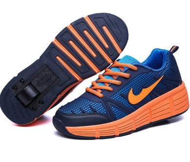 NEW 2017 Children Shoes Boy &amp; Girls Sports Casual Lace-Up For Boys And Girls Fashion Breathable Kids Sneakers