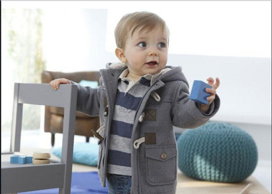 New 2017 baby Boys Children outerwear coat fashion kids jackets for Boy girls Winter jacket Warm hooded children clothing