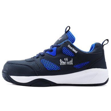 Modyf Men Steel Toe Work Safety Shoes Casual Breathable Outdoor Protective Footwear