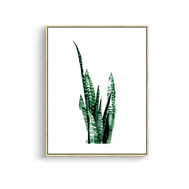 Modern Style Plant Wall Art Painting Canvas Art Picture Painting Print Posters Wall Pictures For Living Room Home Decor No Frame