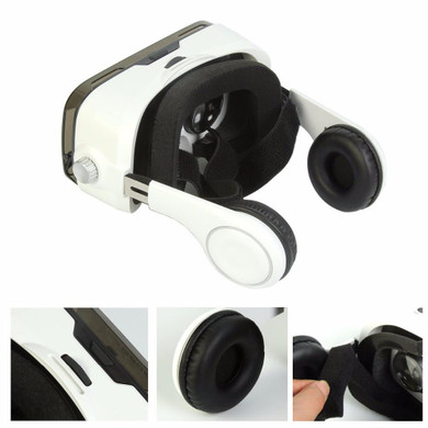 2017 OYOVR Y4 (4.0 Version) Google cardboard VR BOX with Headphone VR Virtual Reality 3D Glasses For 4.7 - 6.2 inch Smartphone