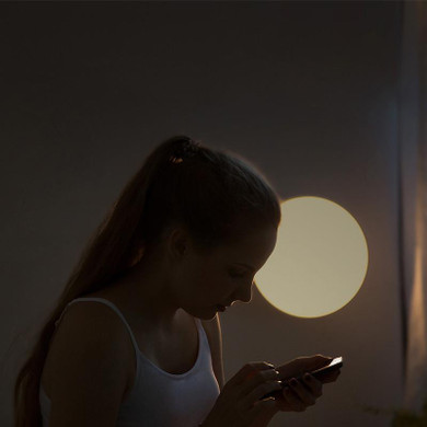 2017 Original Xiaomi Yeelight Colorful Moon Shape Led Ceiling Light Lamp Smart APP Bluetooth WiFi Double Control IP60 Dustproof