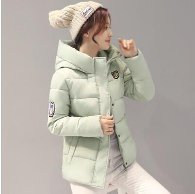 2017 New Design Women Parkas Short Women Cotton Padded Jacket Autumn Winter Women Jackets Coats with Hooded Plus Size