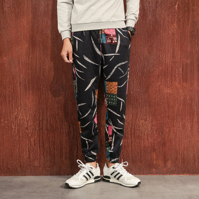 Men Autumn Winter Thicken Sweatpants Male Warm Casual Harem Pants High Street Fashion Jogger Trousers