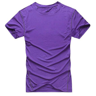Men  Tops Compression Shirt Under Base Layer Short Sleeve T-Shirt