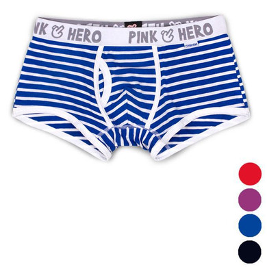 Comfortable Panties Hot Sale Men Male Underwear Men's Boxer Underwear Sexy Striped Cotton Man Underwear Boxer Fringe Underpants