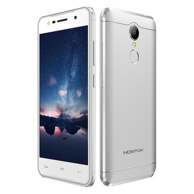 HOMTOM HT37 Android 6.0 MTK6580 Quad Core 2GB RAM 16GB ROM 5.0 Inch 1280x720 Fingerprint Smartphone 3000mAh Mobile Phone