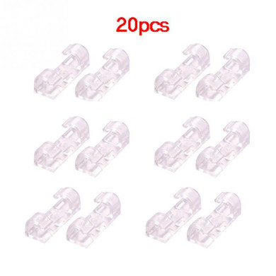 Home Wire Storage Clips Buckle Organizer Securing Cable Clamp Cable Housing Data Line Finishing Tool Fixed Fit 7mm Cables